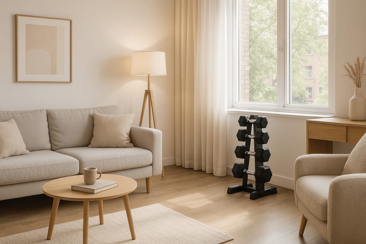 Best dumbbells for small apartments